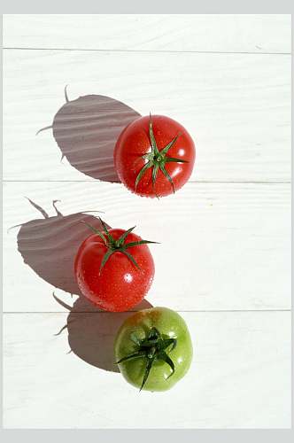 红绿色西红柿番茄蔬果图片
