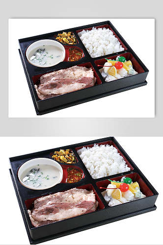 日式简餐快餐图片