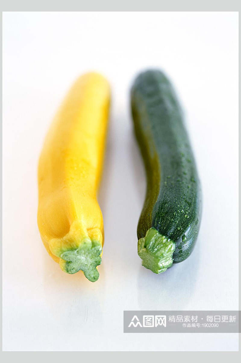 嫩南瓜蔬果摄影图片素材