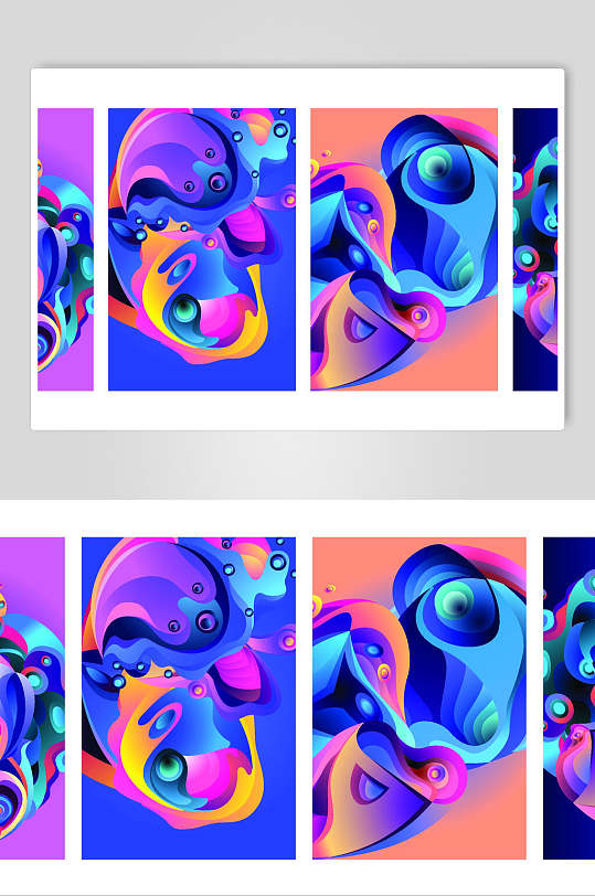 缤纷色彩海报图片-缤纷色彩海报设计素材-缤纷色彩海报模板下载