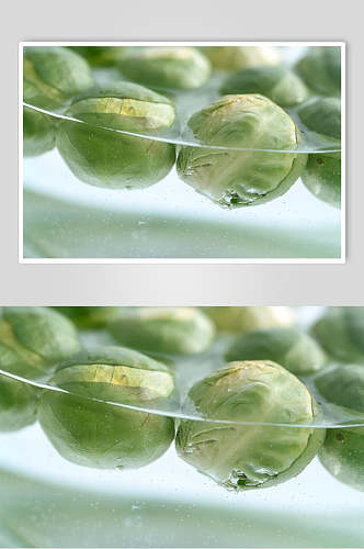 水中橄榄菜蔬果图片