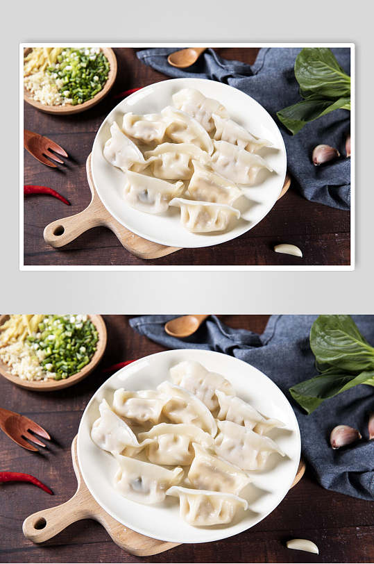 新鲜健康水饺饺子图片