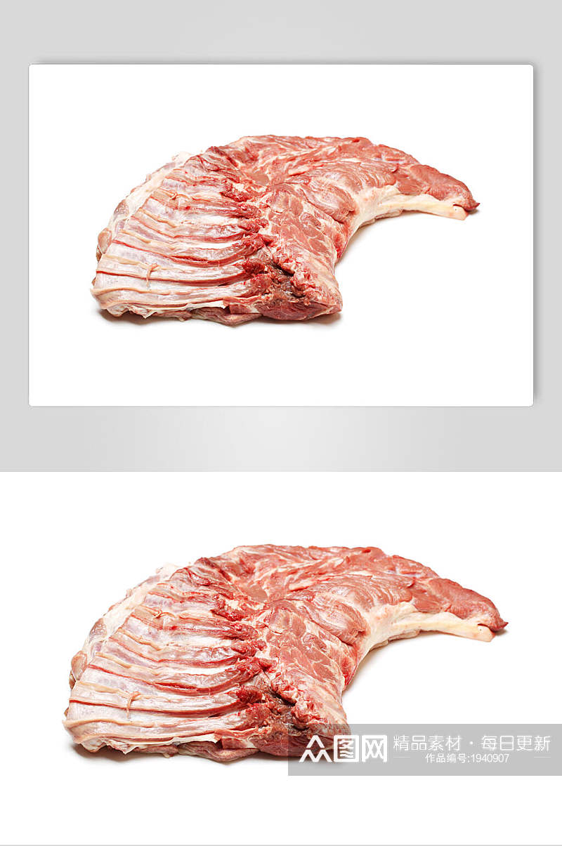 大块新鲜羊肉食品摄影图片素材