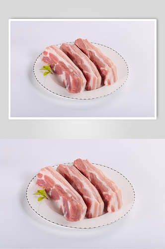 前腿肉猪肉美食摄影图片