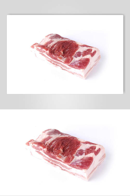 后腿肉猪肉食材图片