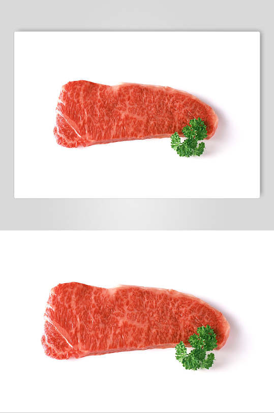 新鲜黄牛肉食品摄影图片