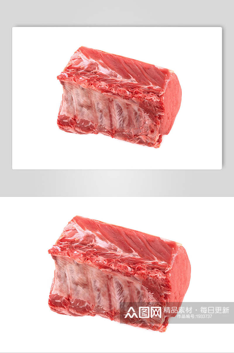 精选排骨瘦肉猪肉高清图片素材