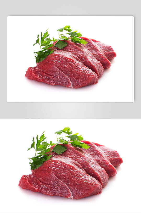 品质瘦肉猪肉餐饮摄影图片