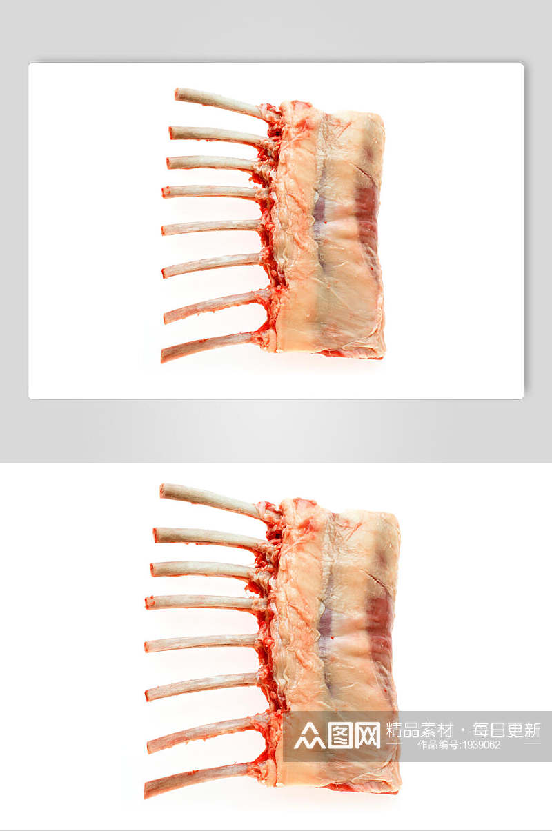 新鲜羊排图片素材