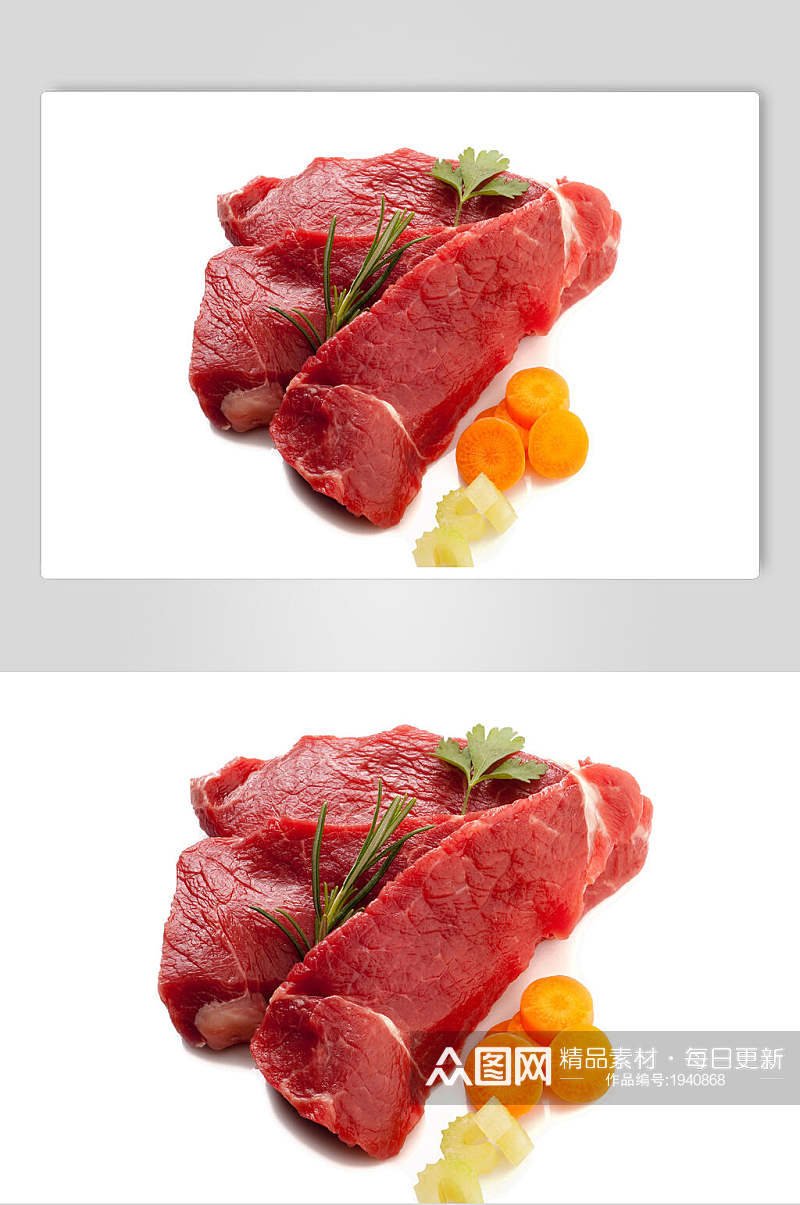精瘦肉牛肉食品图片素材
