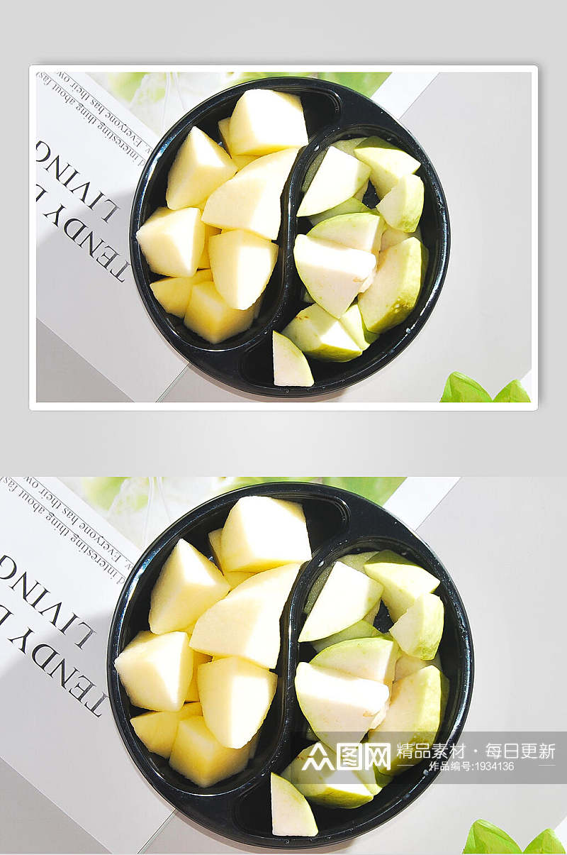 芭乐苹果水果高清图片素材