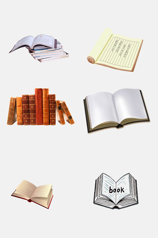 书本免抠图片-书本免抠素材下载-众图网