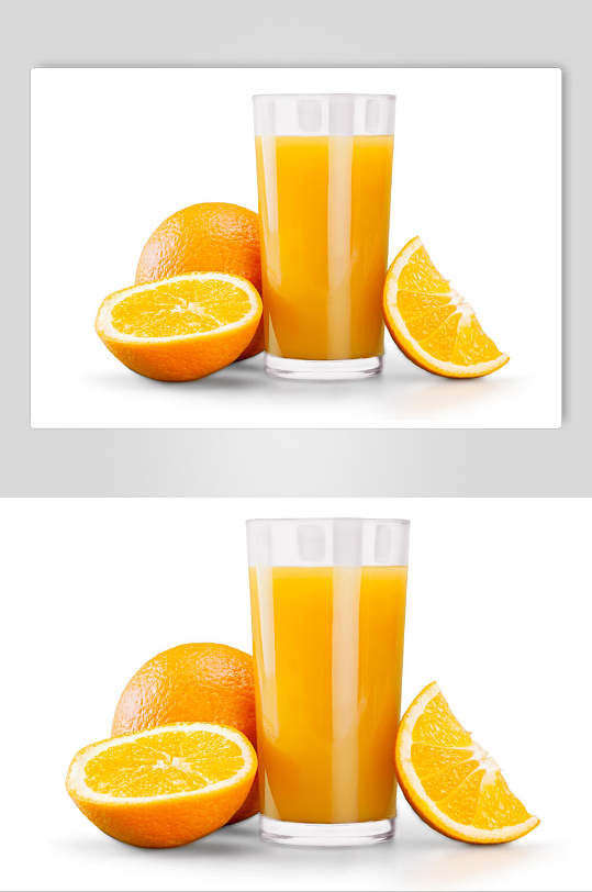 新鲜橙汁摄影图片