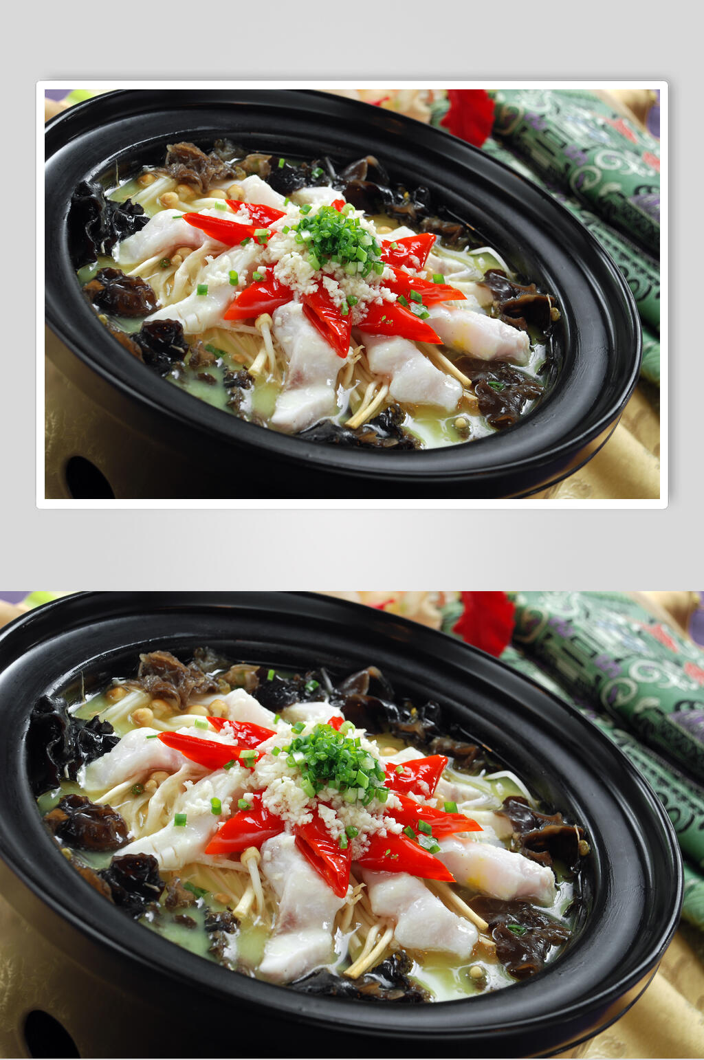 招牌鳕鱼煲高清图片素材