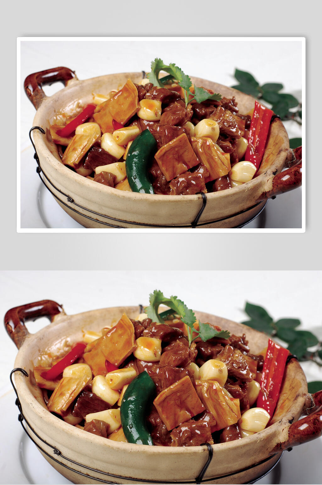 狗肉煲仔高清图片素材