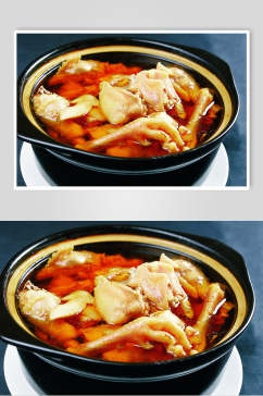 东阳土鸡煲高清图片