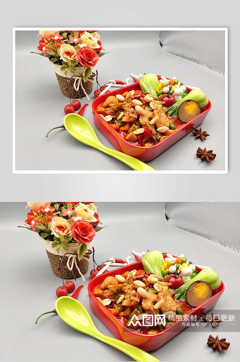 主食快餐盒饭食品图片素材