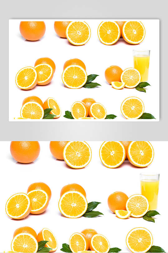 清新美味创意橙汁果汁奶茶美食图片