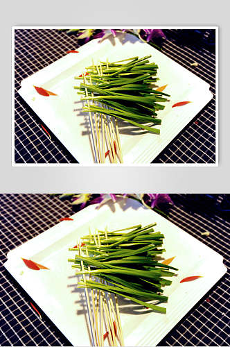 韭菜串串烧烤美食串串香图片