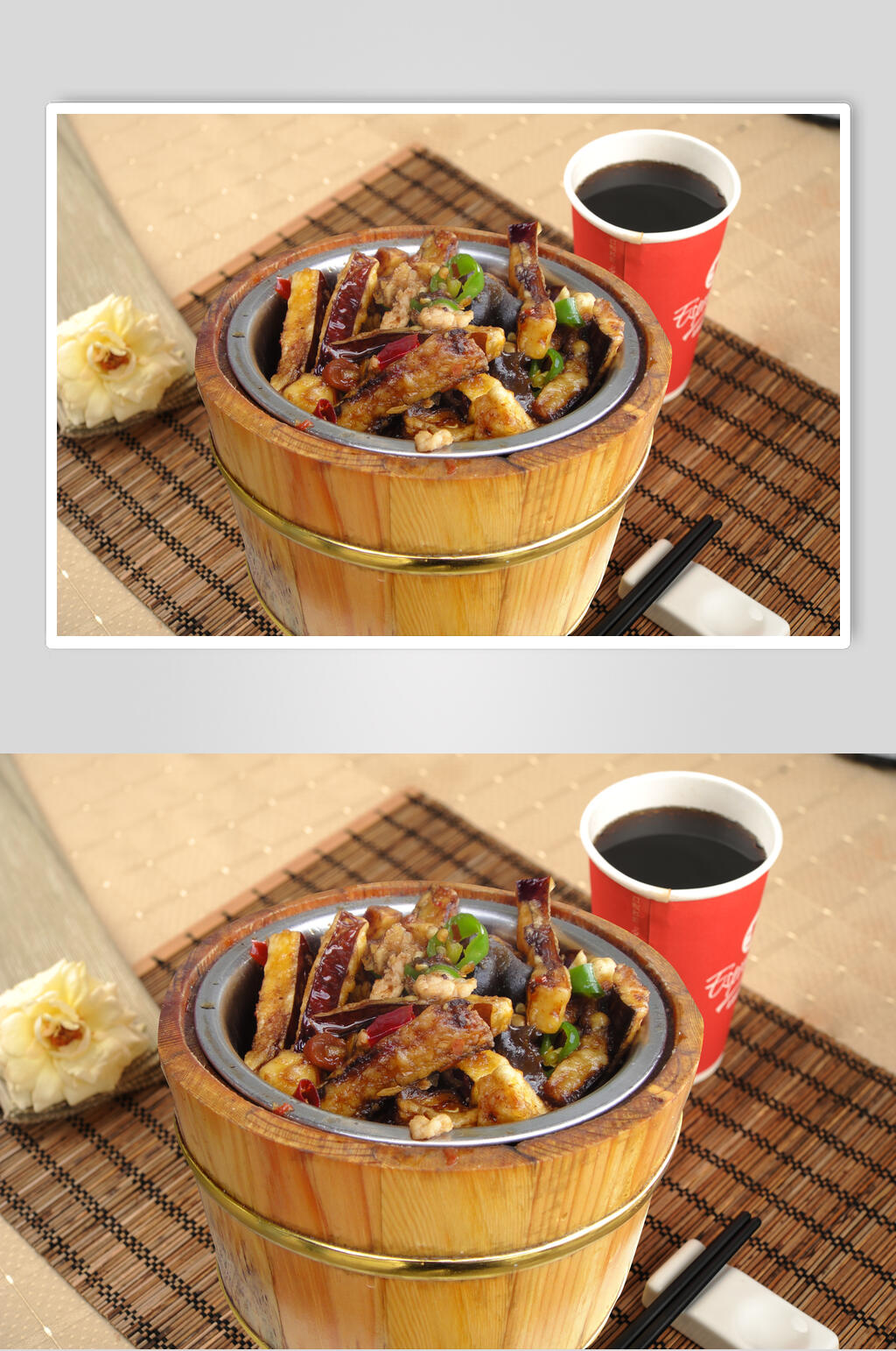 美味主食木桶饭美食高清图片素材