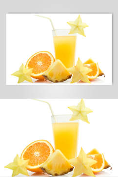 黄色果汁摄影图片
