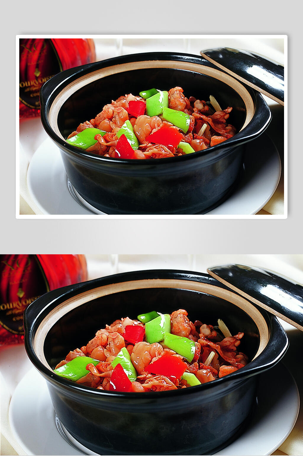 生者牛蛙美食图片素材