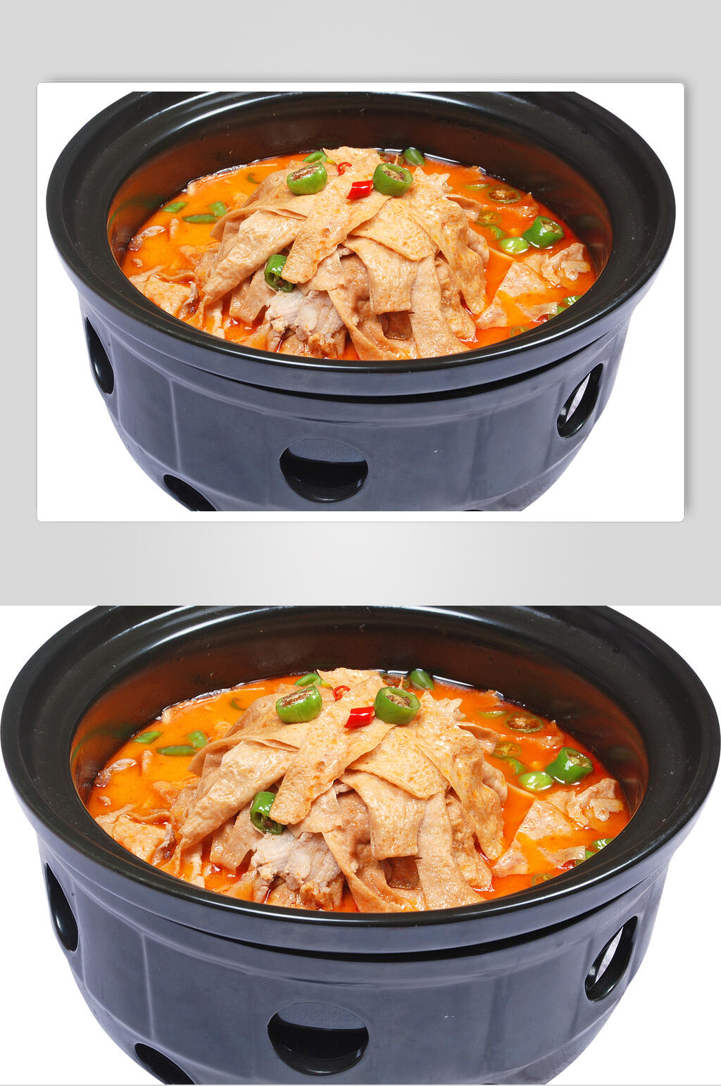 井岗山豆皮美食图片素材