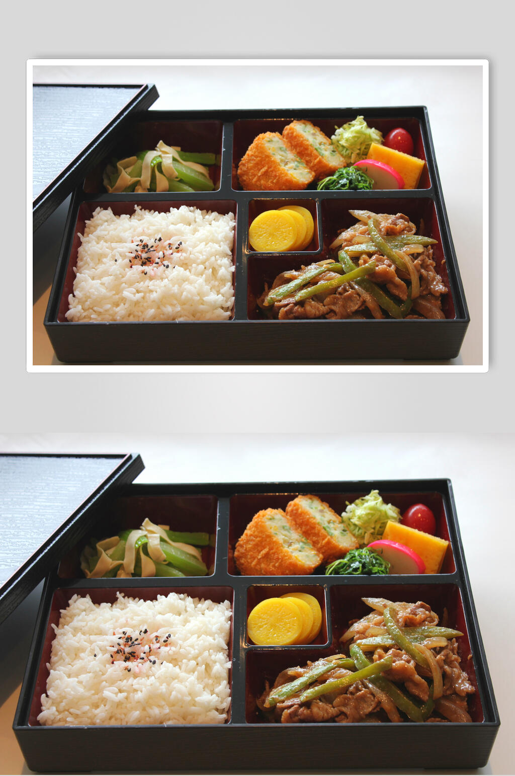 美味美食盒饭高清图片