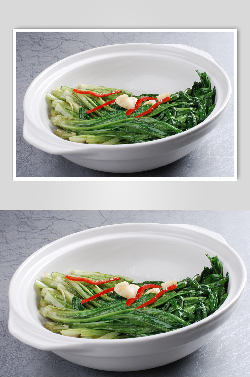 生炒油麦菜高清图片素材