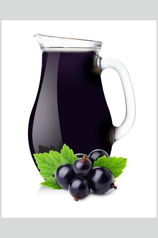浓香蓝莓果汁图片