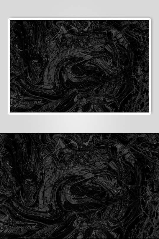 黑色油彩流动摄影图片