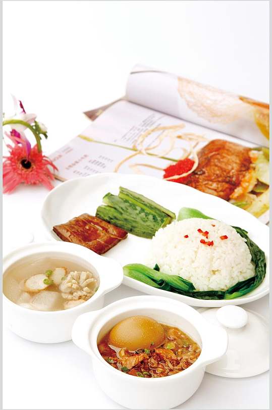 快餐美食摄套餐影图pain