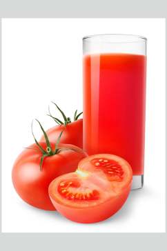 营养健康西红柿果汁奶茶美食图片