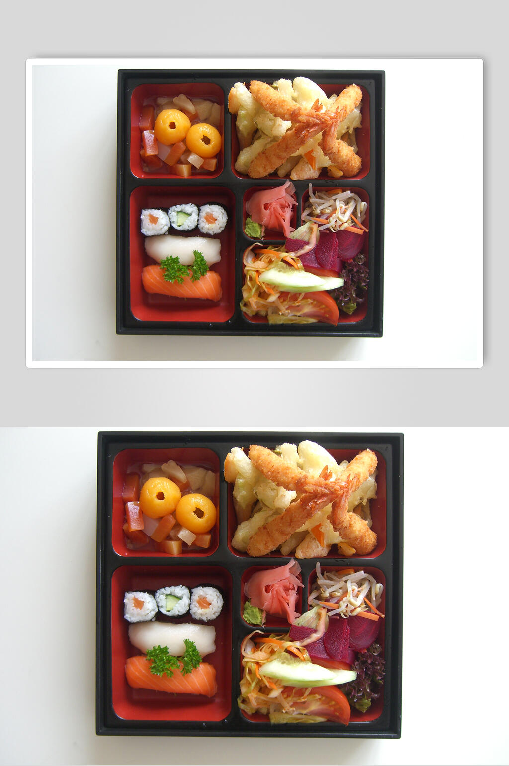 日式料理美食盒饭高清图片素材