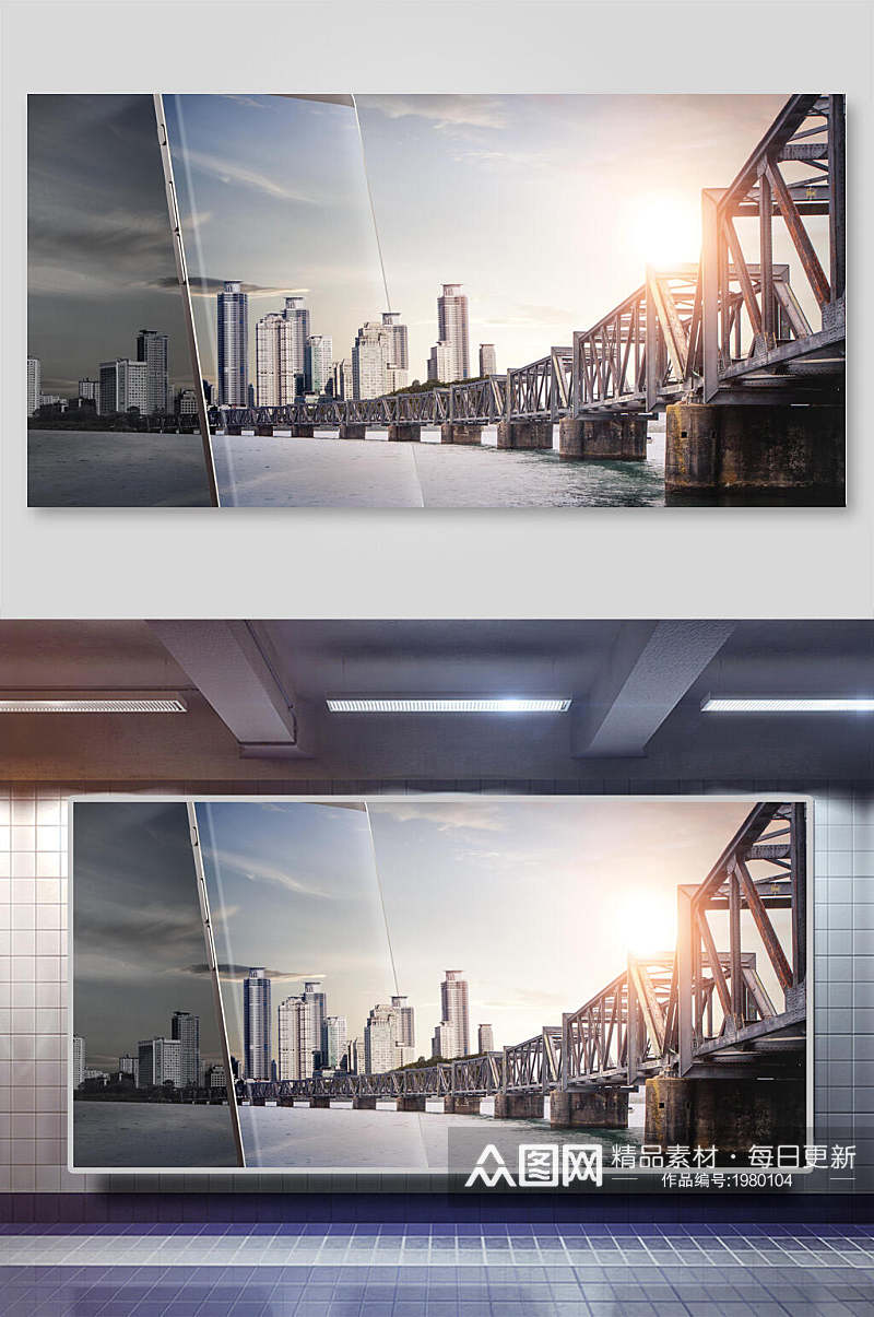 城市摄影建筑科技手机背景素材
