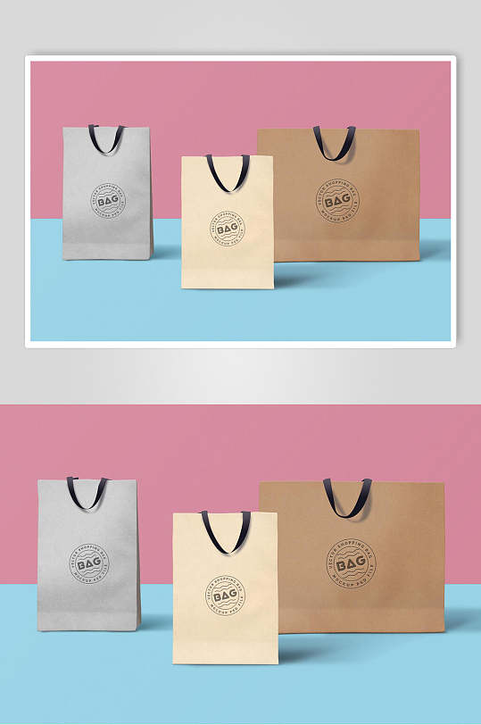 灰色手提袋图片-灰色手提袋设计素材-灰色手提袋模板下载-众图网