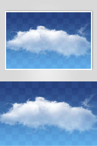云雾云朵白云素材蓝天白云