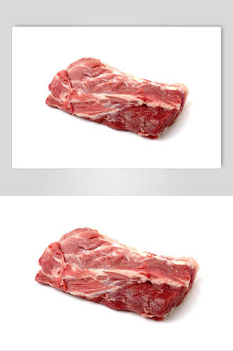 排骨猪肉摄影图片