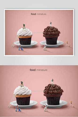 糕点甜品蛋糕美食海报