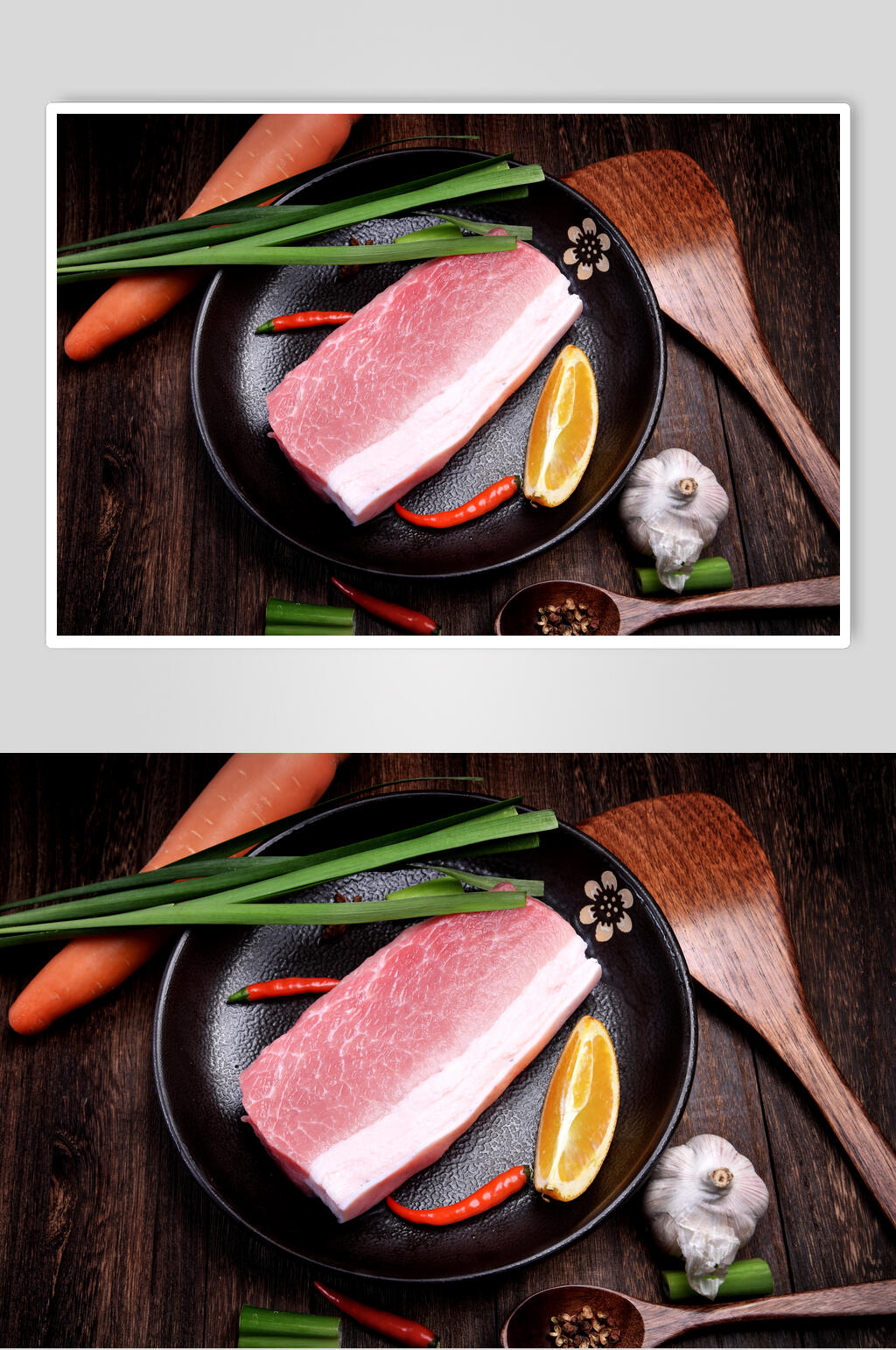 前腿肉猪肉摄影图片素材