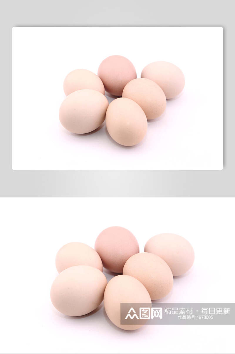 新鲜鸡蛋美食摄影图片素材