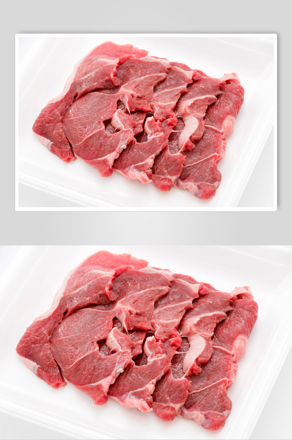 江南水乡精品瘦肉猪肉摄影图片素材