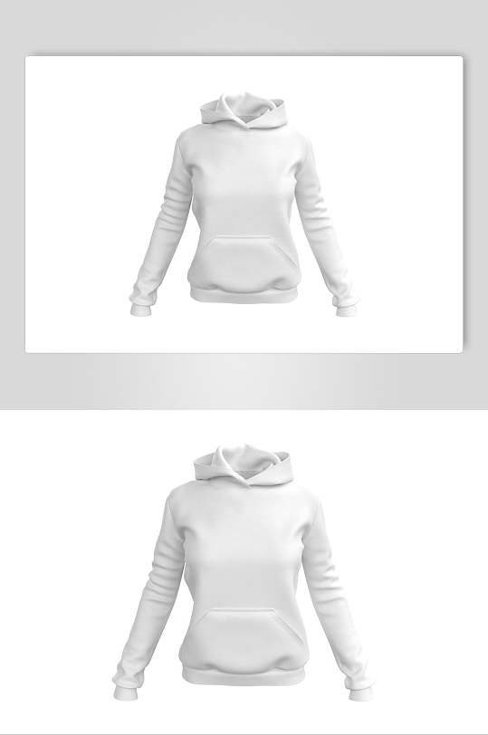 图片-女生高领卫衣样机设计素材-女生高领卫衣样机模板下载-众图网