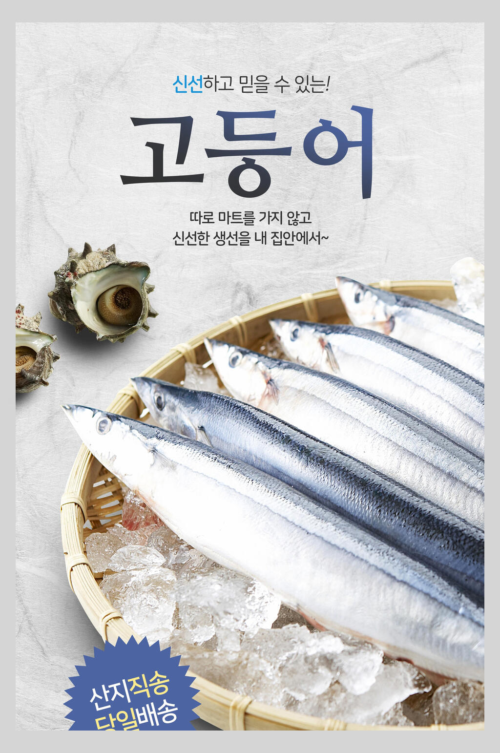 新鲜美味海鱼海鲜海报素材