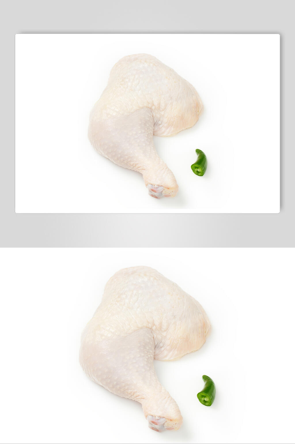 鸡腿肉食品摄影图片素材