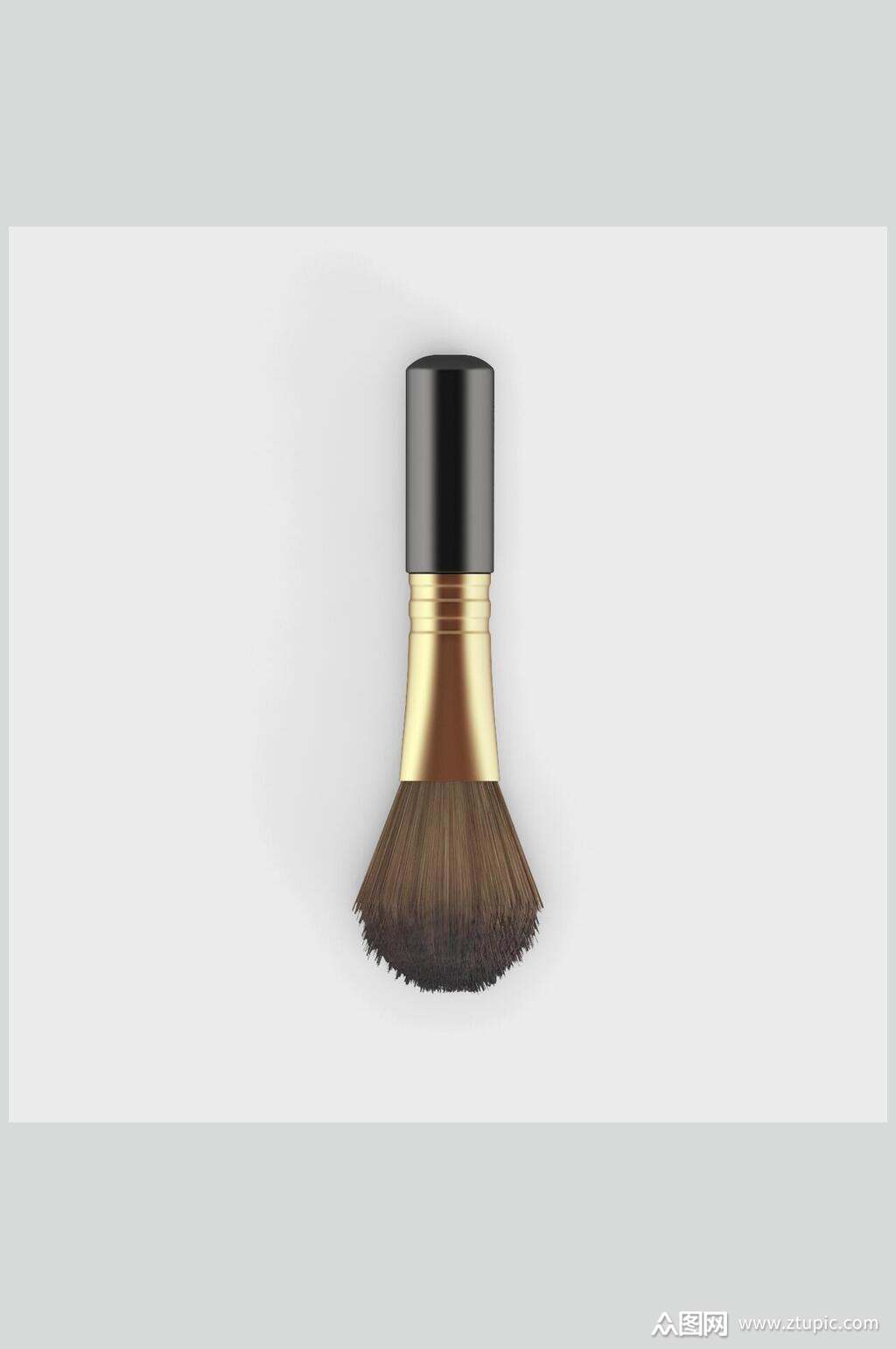 高端化妆刷化妆品样机效果图