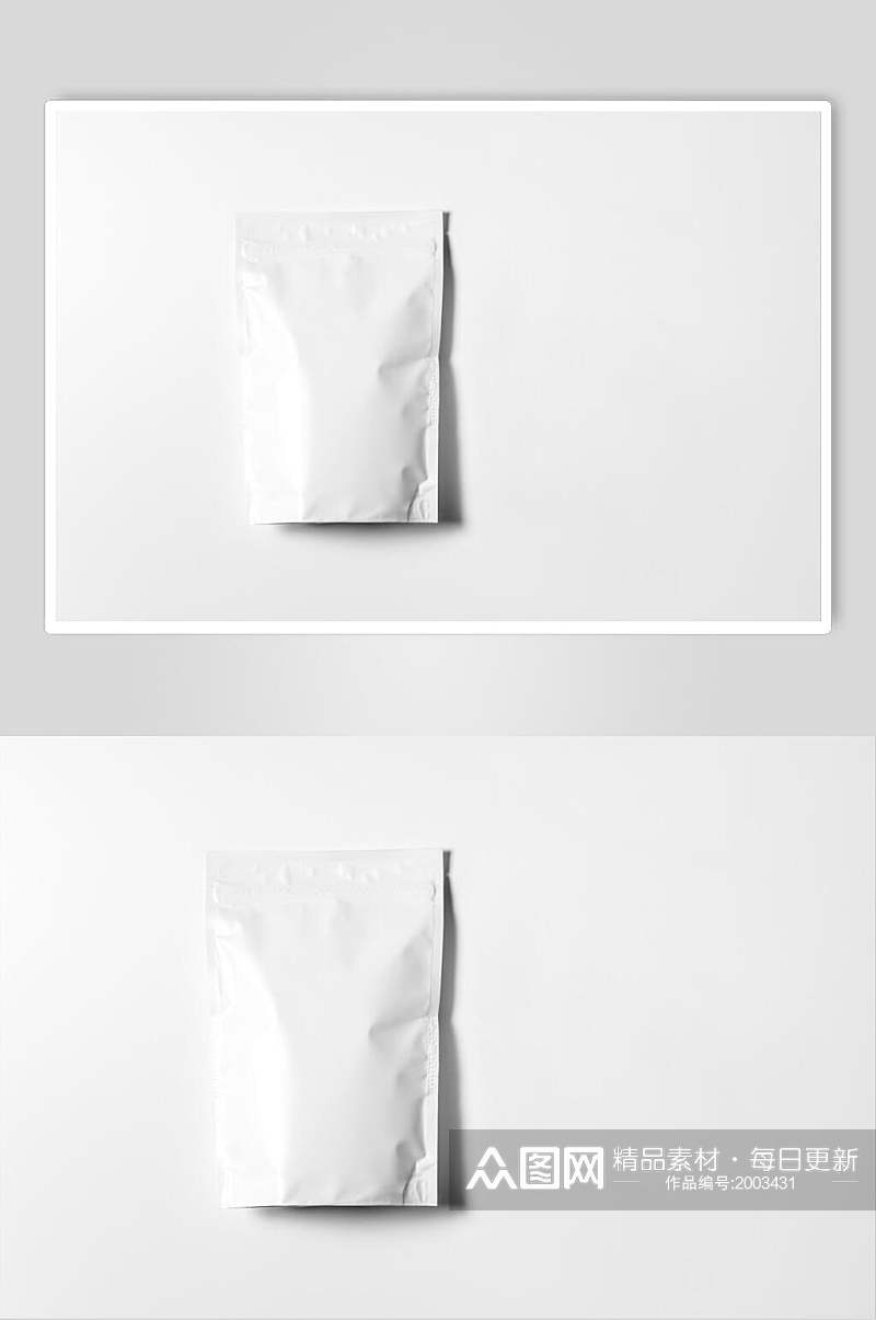 极简牛奶盒包装样机效果图素材