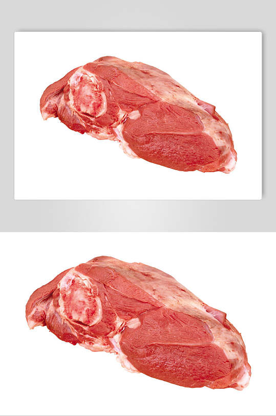 猪肉摄影图片生鲜食材猪梅花肉