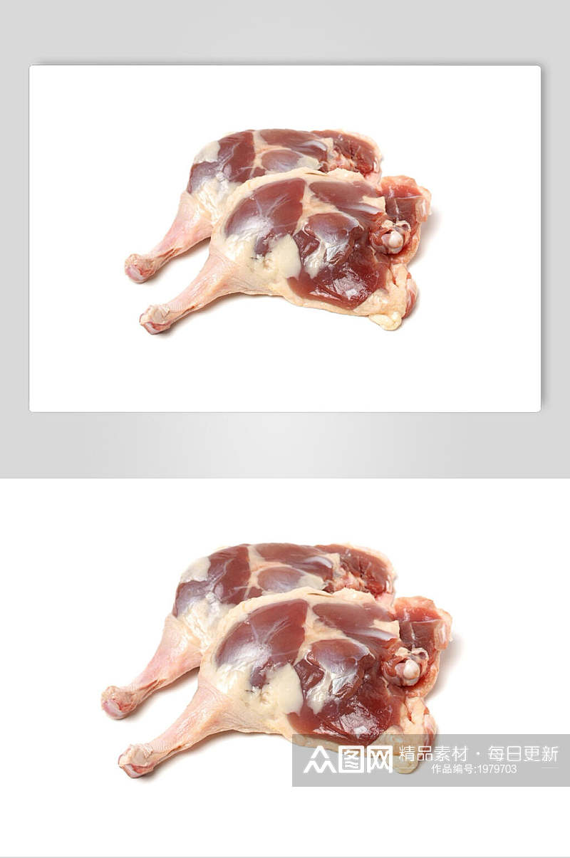 精选鸡腿肉猪肉摄影图片素材