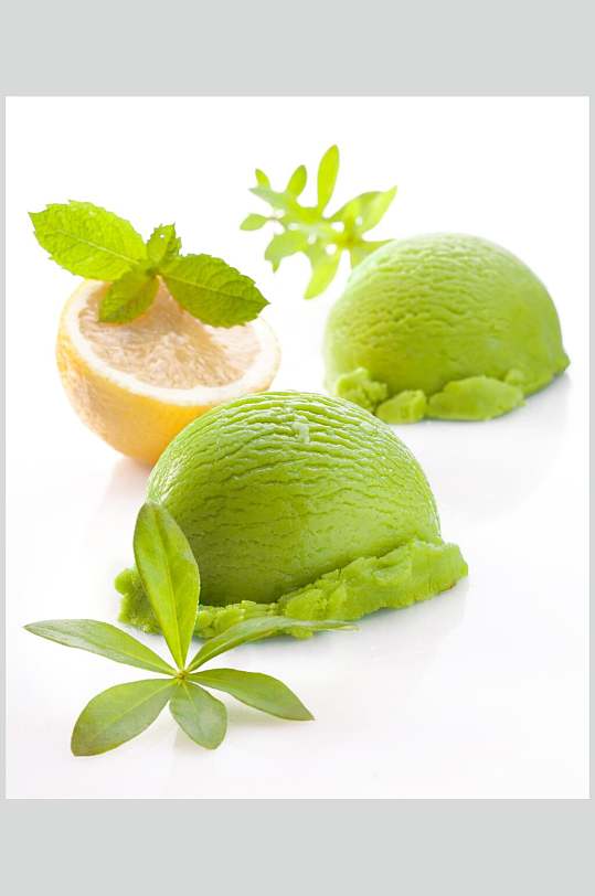 薄荷冰淇淋图片-薄荷冰淇淋素材下载-众图网